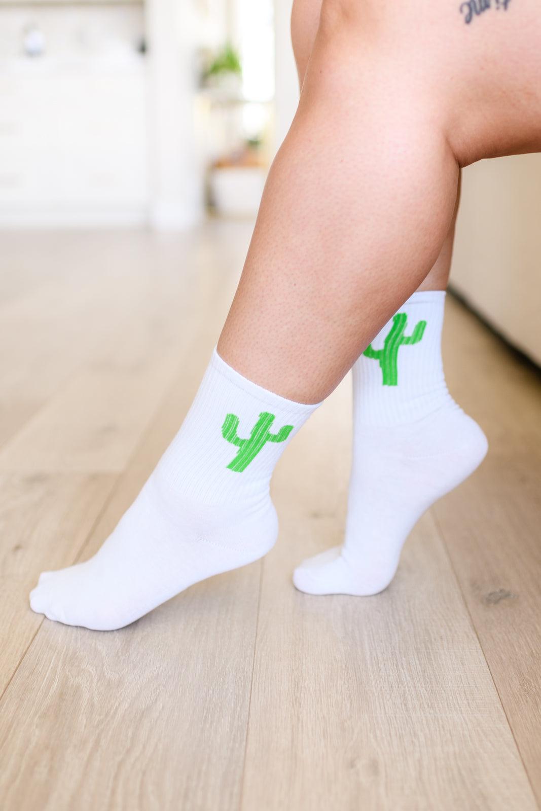 Sweet Socks Cactus - PEONIES & LIME