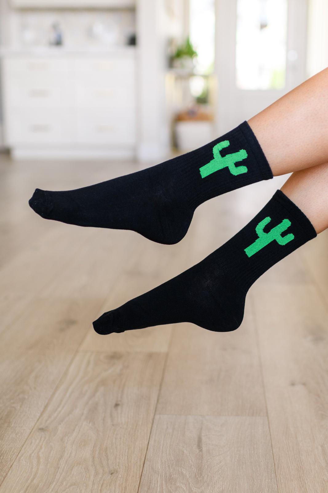 Sweet Socks Cactus - PEONIES & LIME