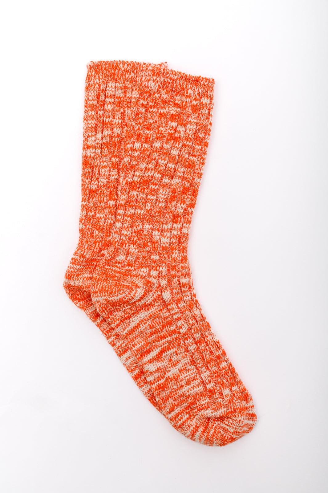 Sweet Socks Heathered Scrunch Socks - PEONIES & LIME