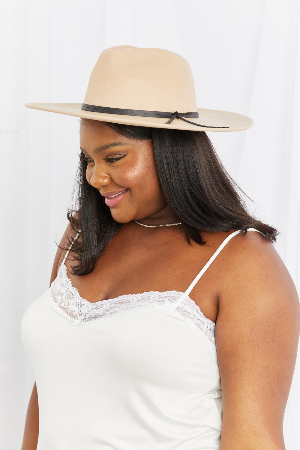 The Carla Fedora Hat - PEONIES & LIME