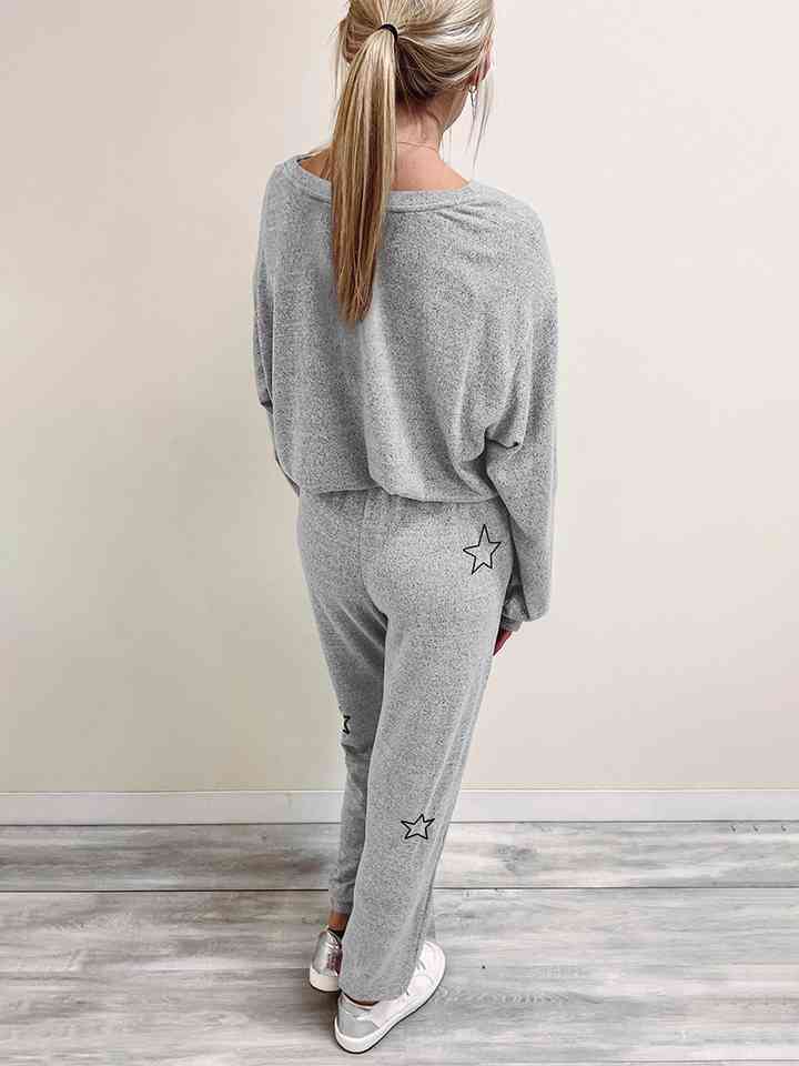 The Dianna Star Print Lounge Set