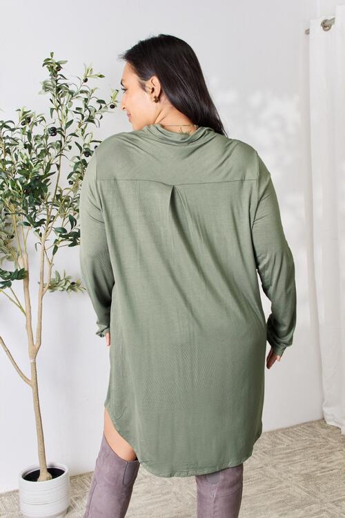 The Ginni Button Down Shirt Dress