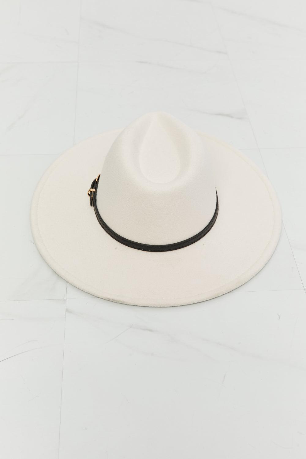 Fame Keep It Classy Fedora Hat - PEONIES + LIME