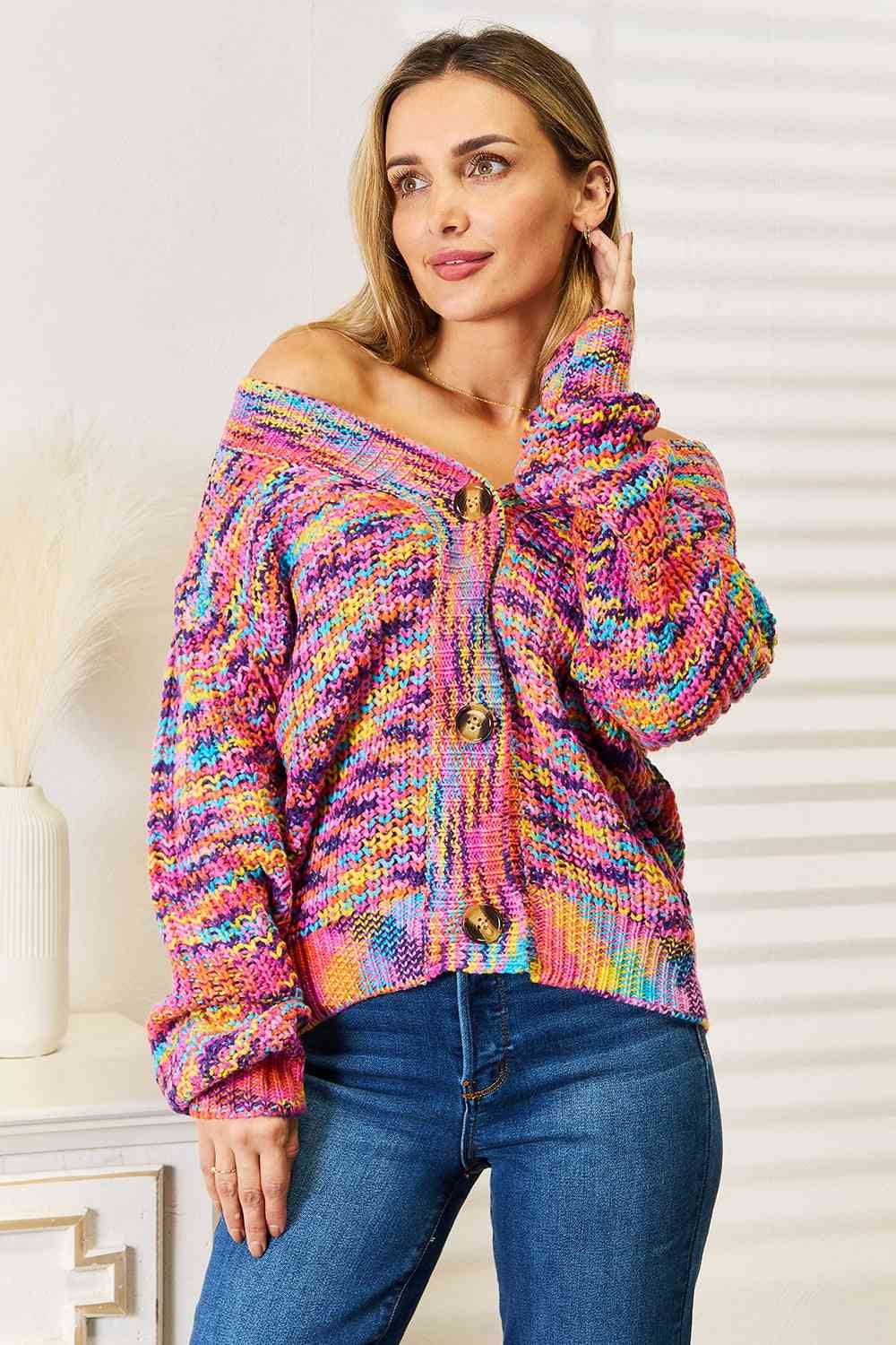 The Maeve V-Neck Long Sleeve Cardigan