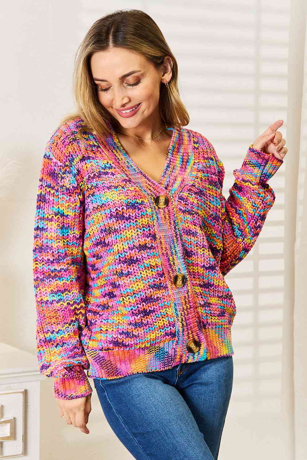 The Maeve V-Neck Long Sleeve Cardigan