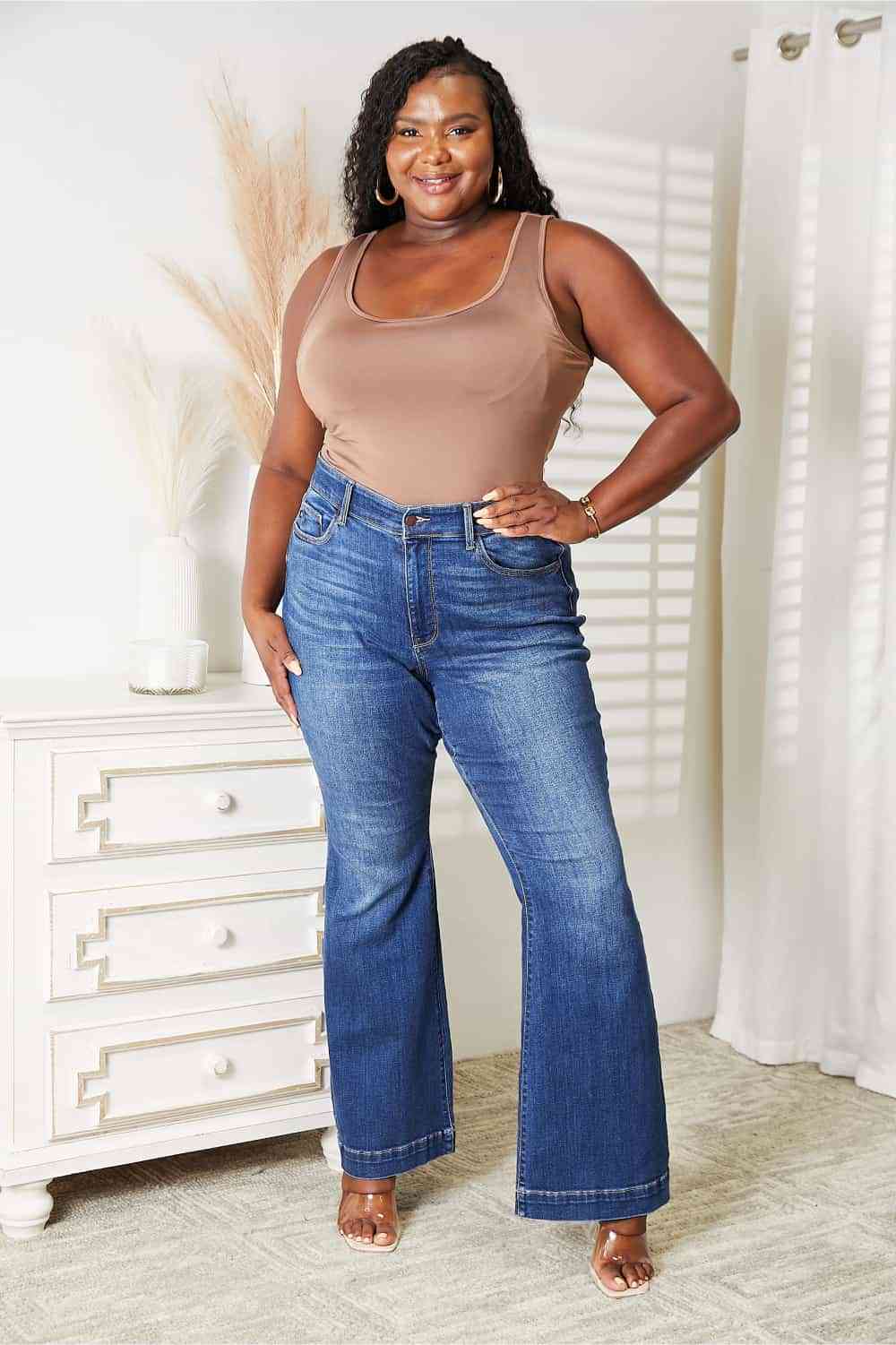 The Mindy Basic Tank Bodysuit