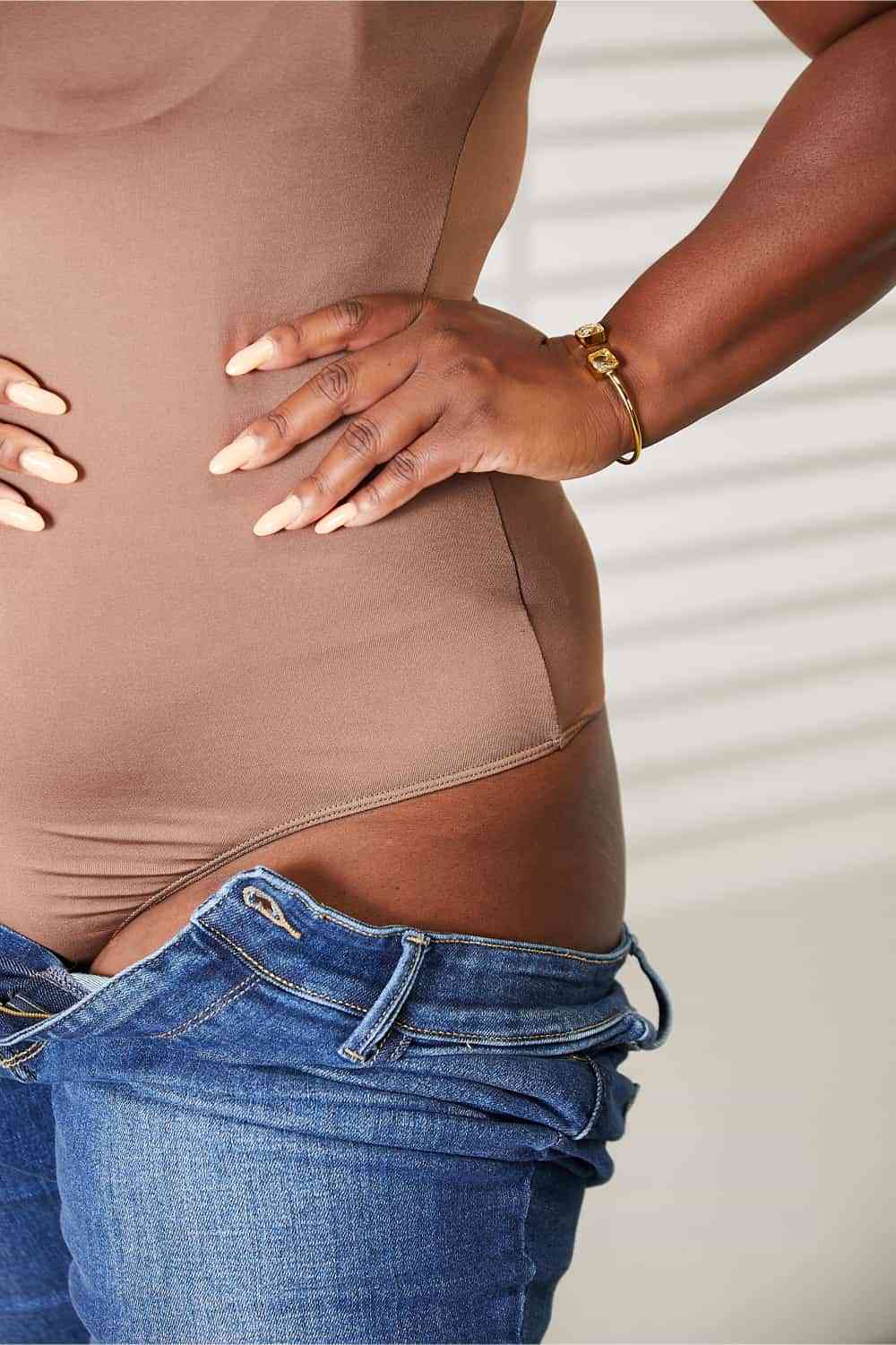 The Mindy Basic Tank Bodysuit