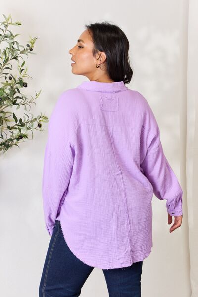 The Serenity Long Sleeve Button Up Shirt