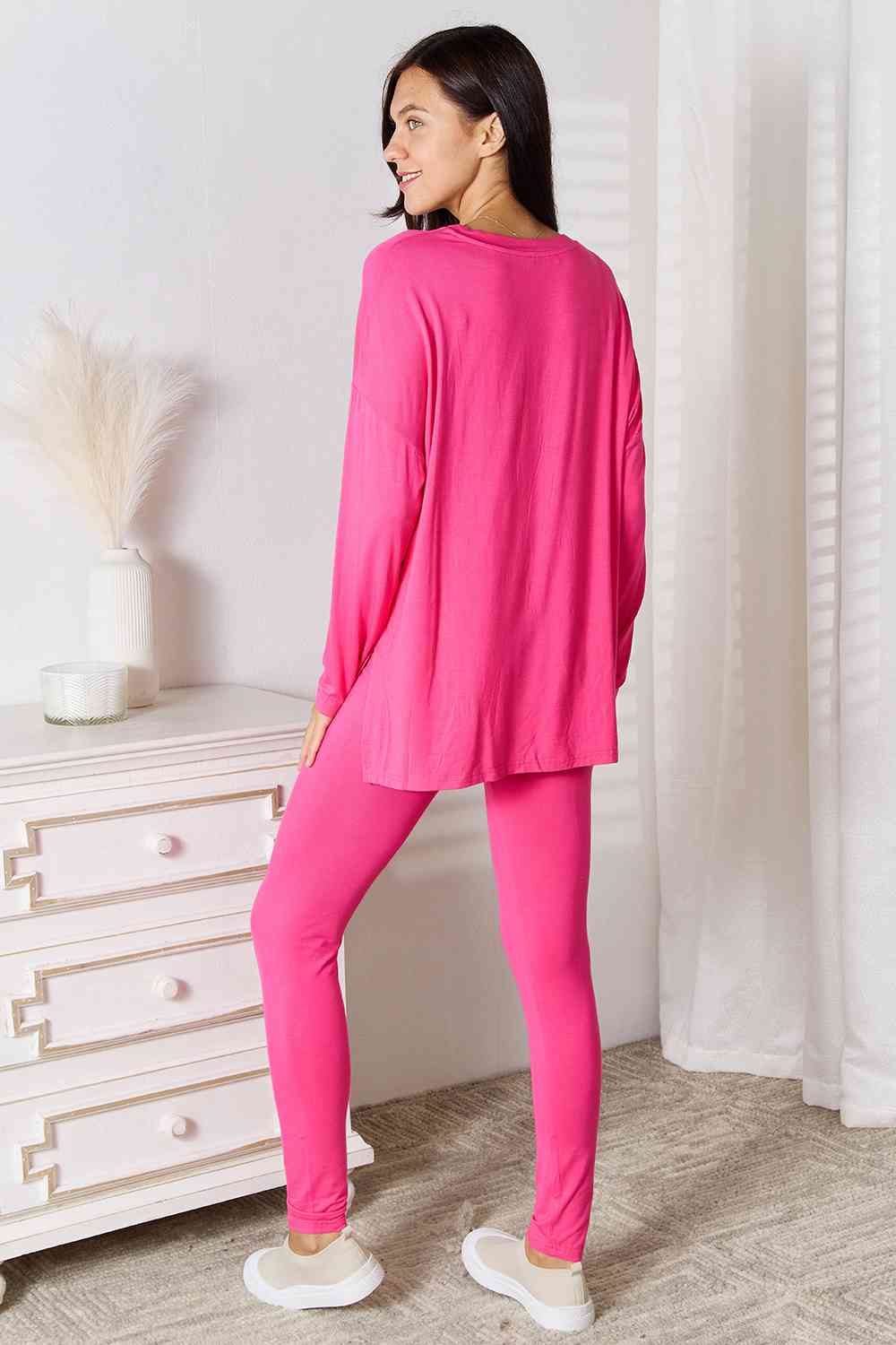The Skyler Lounge Set - PEONIES & LIME