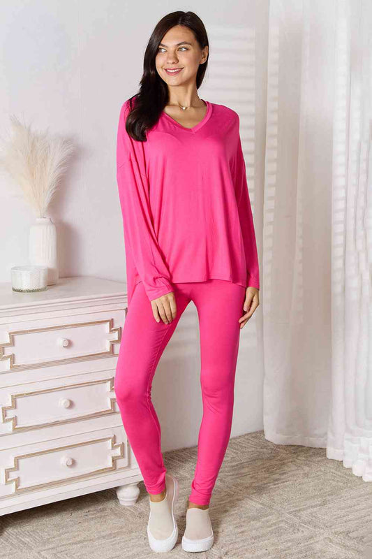 The Skyler Lounge Set - PEONIES & LIME