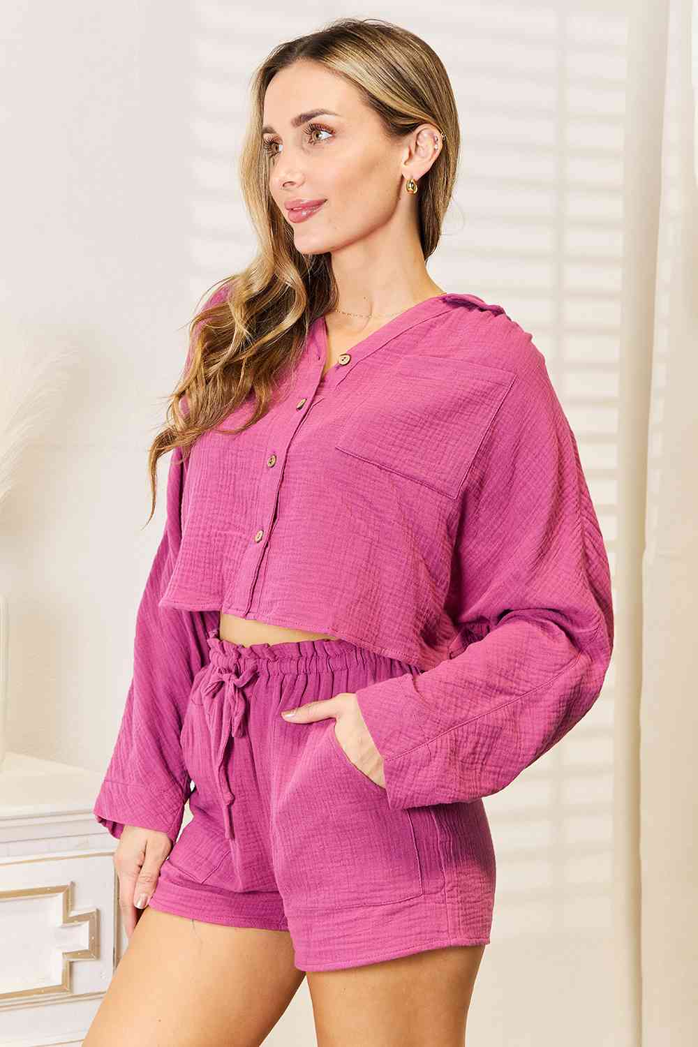 The Tori Lounge Set - PEONIES & LIME