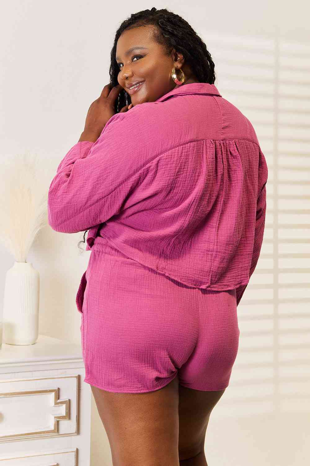 The Tori Lounge Set - PEONIES & LIME