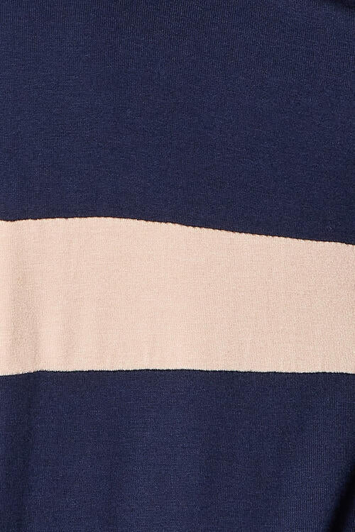e.Luna Full Size Color Block Contrast Open Cardigan - PEONIES & LIME