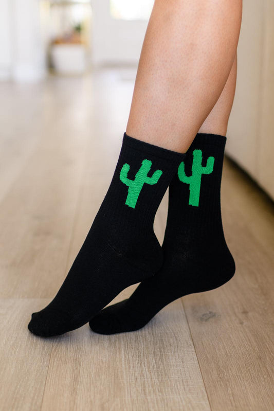 Sweet Socks Cactus - PEONIES & LIME
