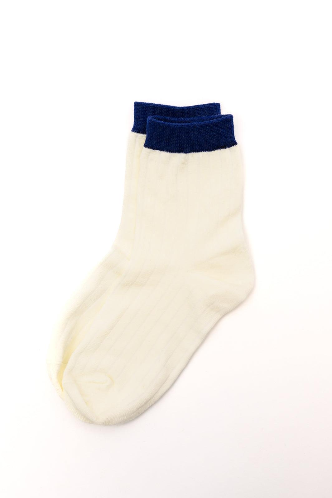 Sweet Socks Set of 4 Color Block Socks - PEONIES & LIME