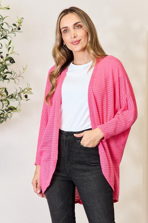 The Cara Long Sleeve Cardigan - PEONIES & LIME