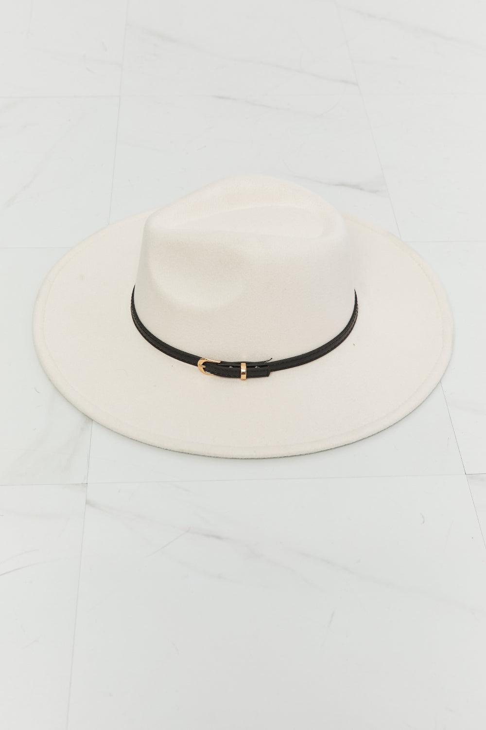 Fame Keep It Classy Fedora Hat - PEONIES + LIME