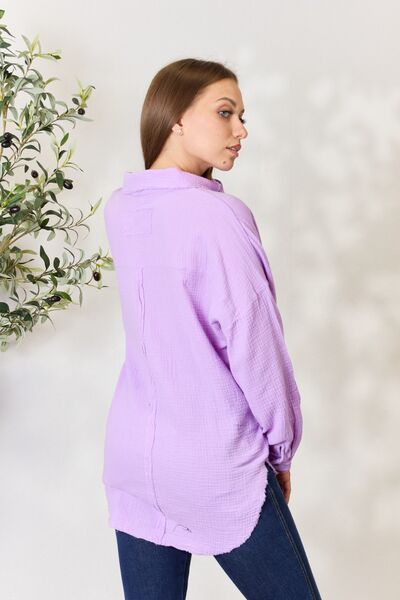 The Serenity Long Sleeve Button Up Shirt