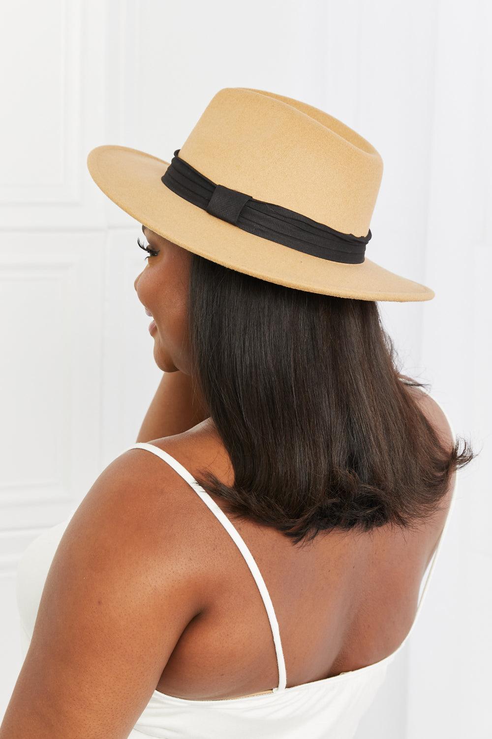 The Sierra Fedora Hat - PEONIES & LIME